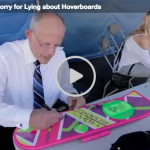Doc Brown admits Hoverboard video is a hox
